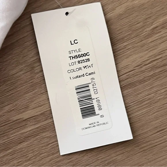 NWT WHITE Theatricals Leotard LC - Picture 6 of 6